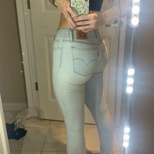 Levis 710 super skinny jeggings